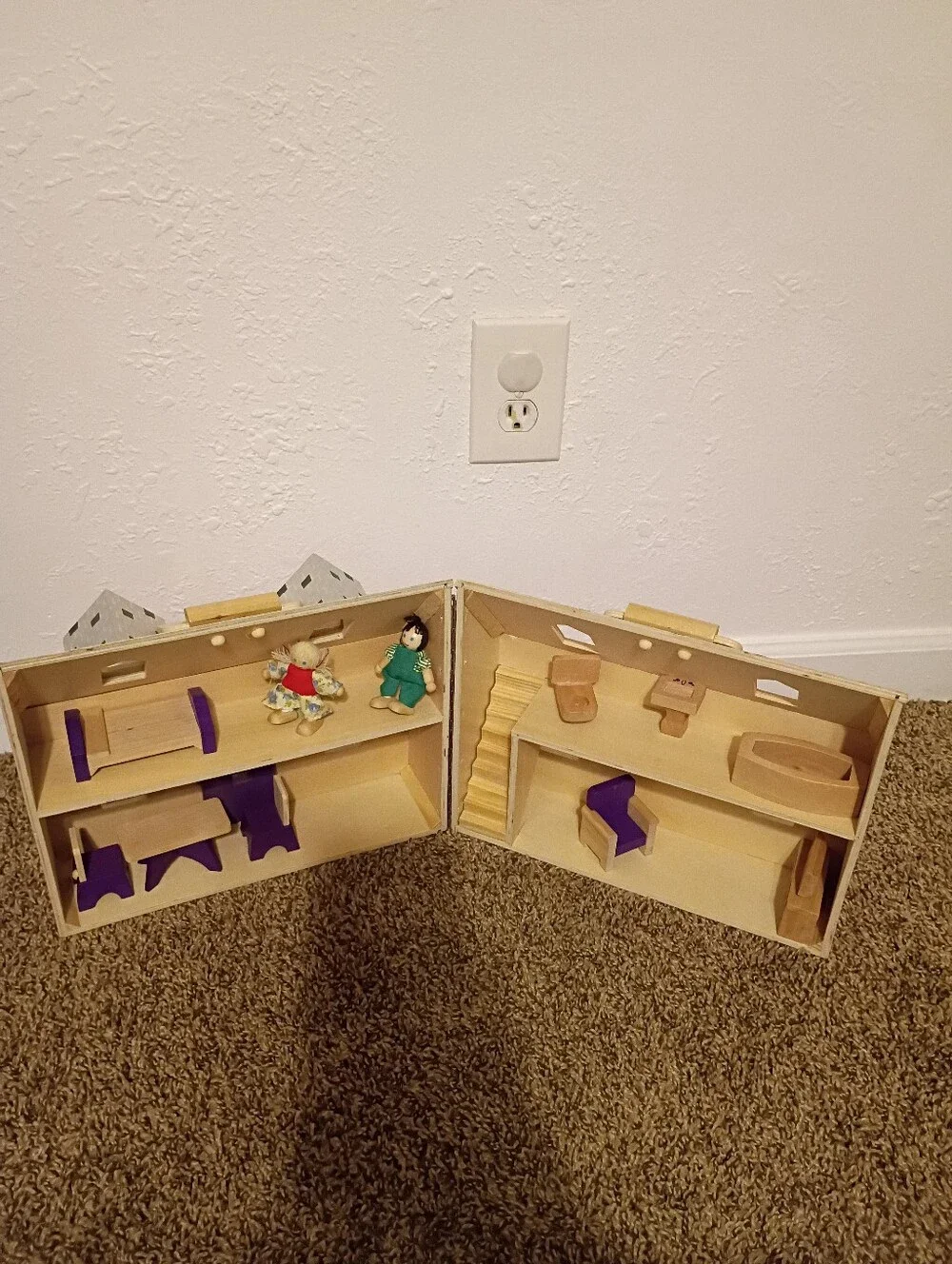 Melissa and Doug wooden house